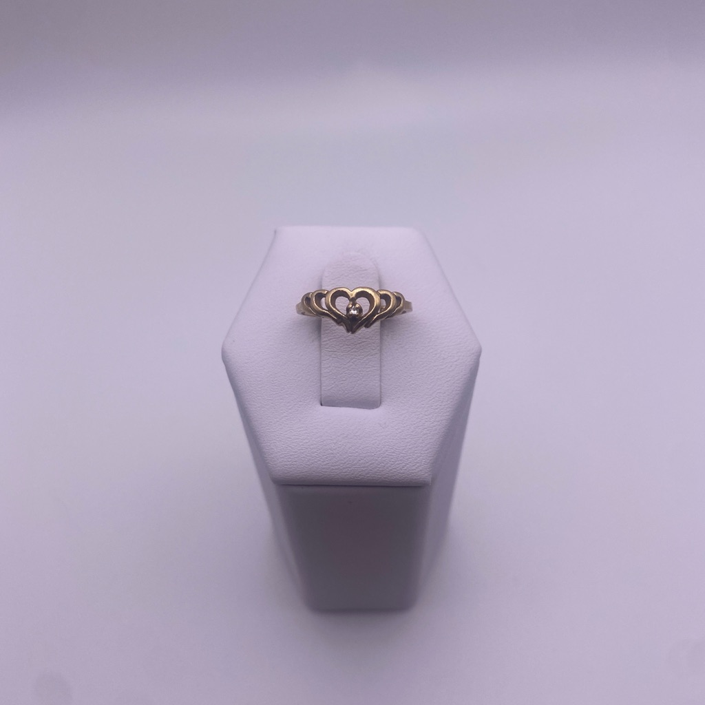 10k Yellow Gold Diamond Ring